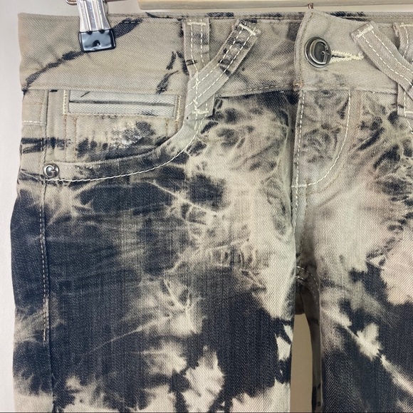 Good Treasures Custom Guess Daredevil (7” rise) Bootcut Stretch Jeans | Size 24" - Picture 2 of 16